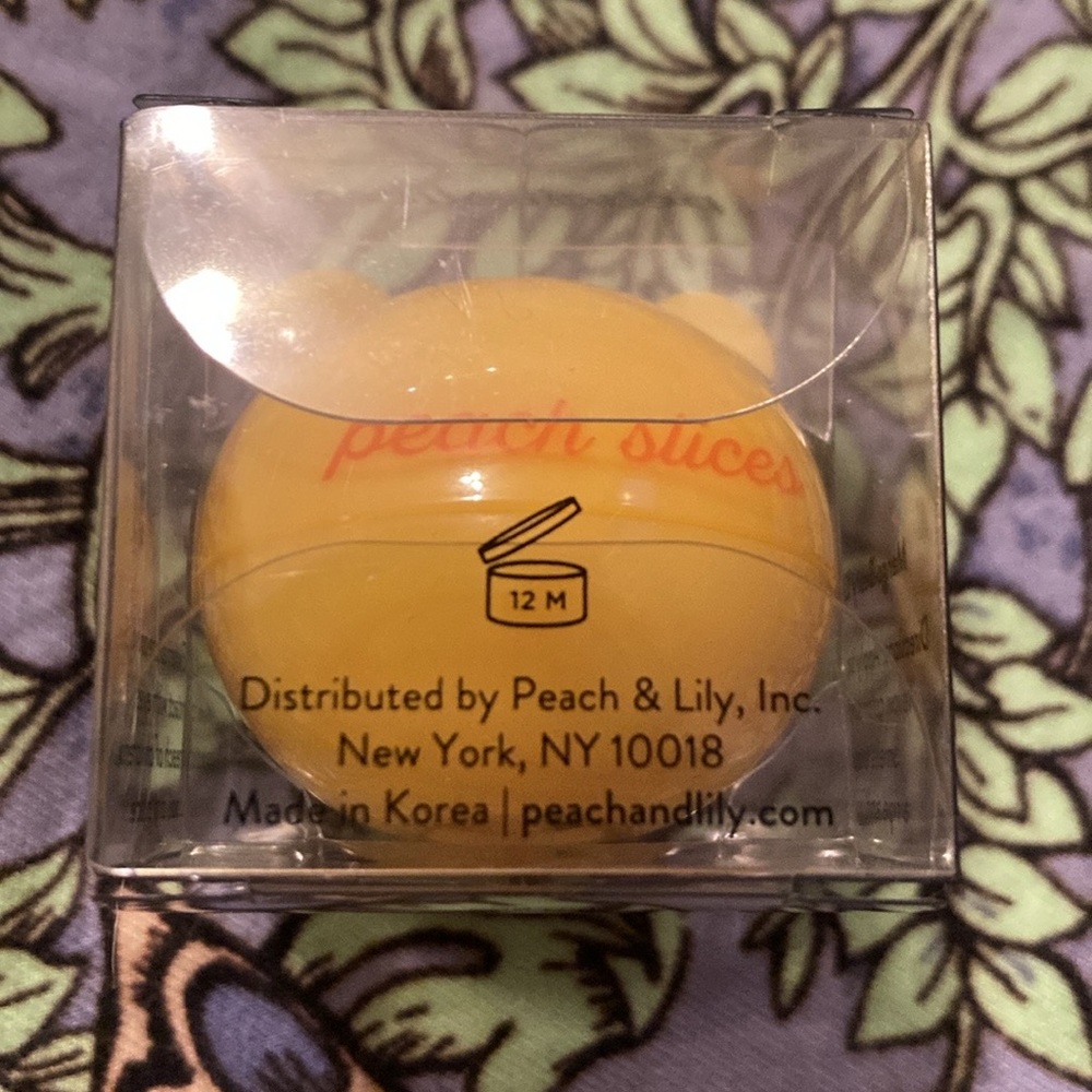 5/$25 Peach and Lily Mango lip balm BNIB - Picture 4 of 4